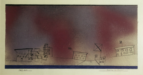 Festtag im Winter, 1927. von Paul Klee