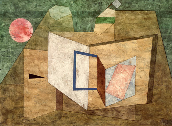 Geoeffnet, 1933. von Paul Klee