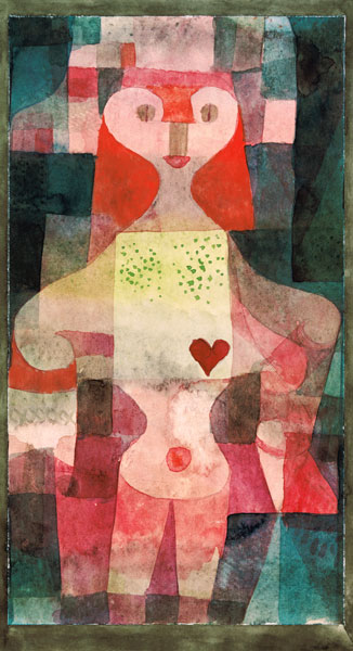 Herzdame von Paul Klee