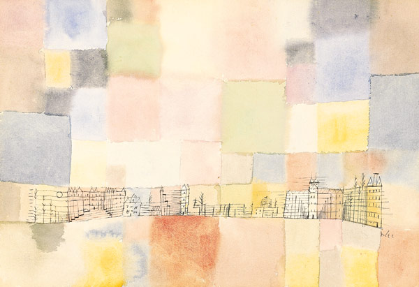 Neuer Stadtteil in M von Paul Klee