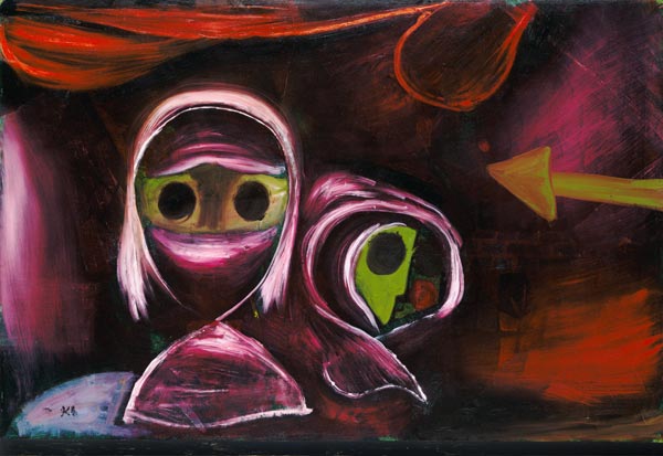 Schicksal zweier Schwestern von Paul Klee