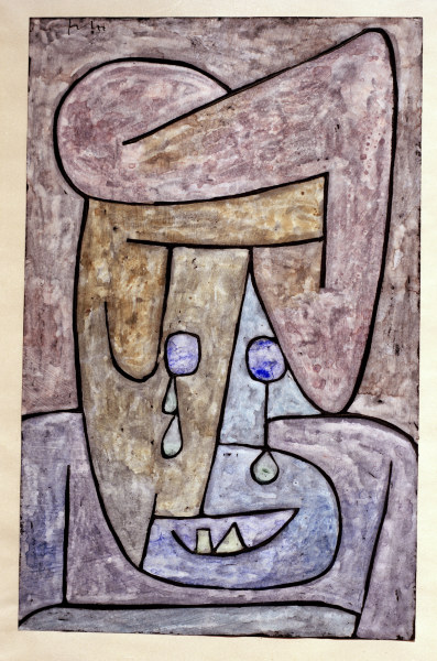 Weinende Frau, 1939, 904 (XX 4). von Paul Klee