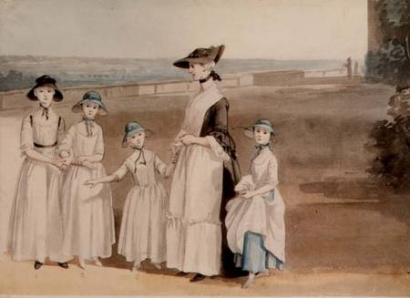 Daughters of the Earl Waldegrave von Paul Sandby