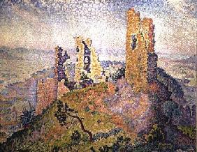 Landscape with a ruined castle 18th