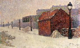 Snow, Butte Montmartre, 1887 (oil on canvas) 16th