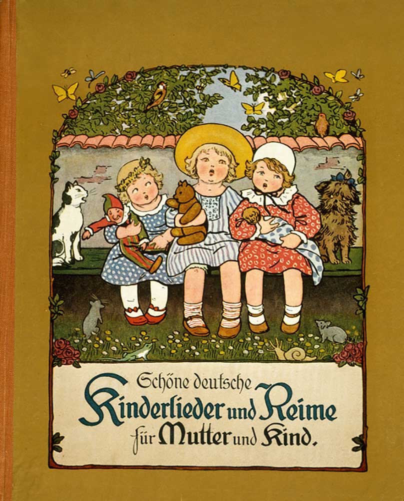 Schöne deutsche Kinderlieder und Reime für Mutter und Kind von Pauli Ebner