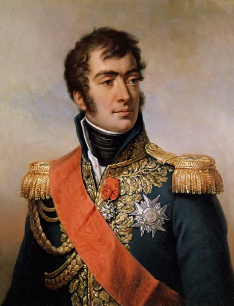 Portrait of Auguste Frederic Louis Viesse de Marmont (1774-1852) von Paulin Jean Baptiste Guerin