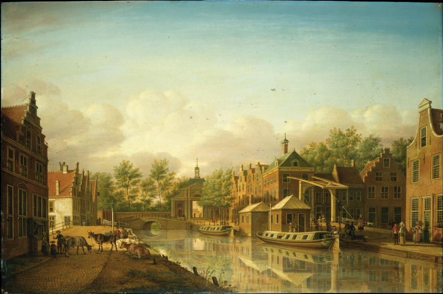 Die Korte Mare in Leiden von Paulus Constantijn la Fargue