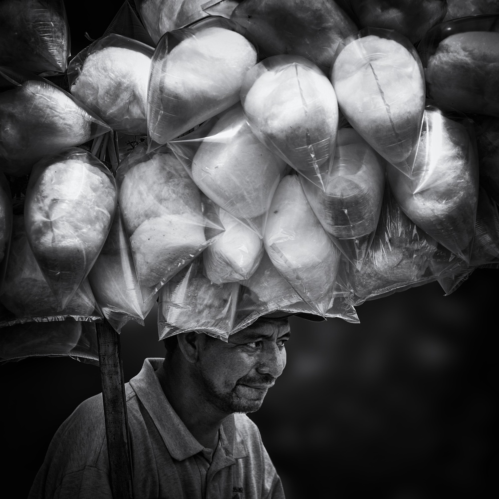 Zuckerwatteverkäufer von Pavol Stranak