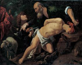 Abraham opfert Isaak