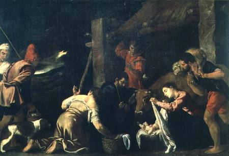 The Adoration of the Shepherds von Pedro Orrente