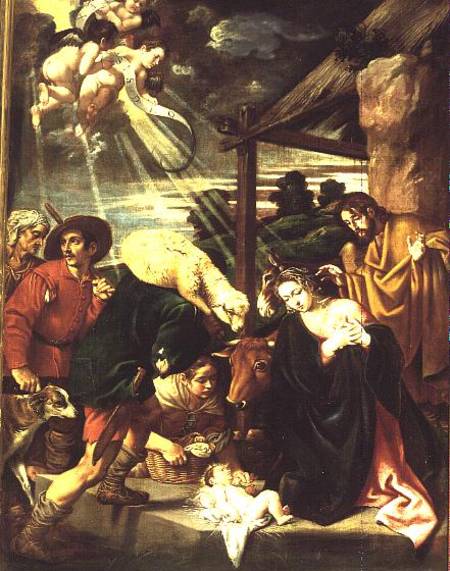 Adoration of the Shepherds von Pedro Orrente
