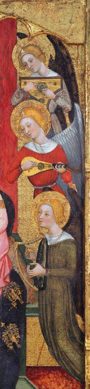 Madonna mit Christkind und musizierenden Engeln (Detail)