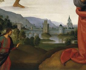 Perugino, Landscape with Judas