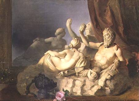 Pan and a Nymph von Peter Fendi