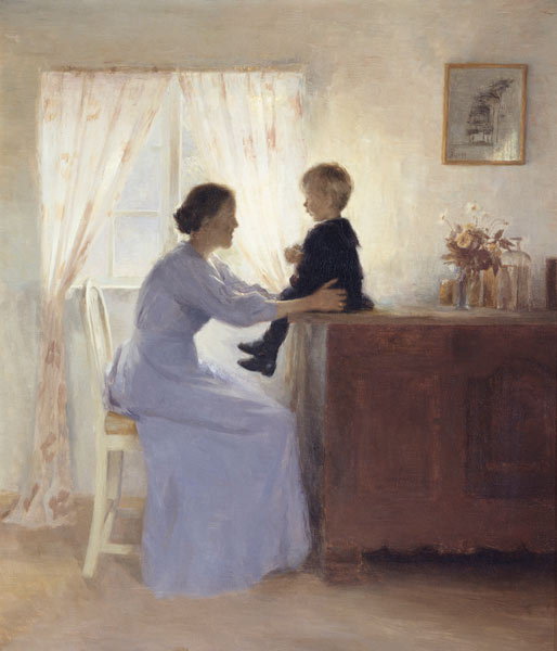 Mutter und Kind von Peter Ilstedt