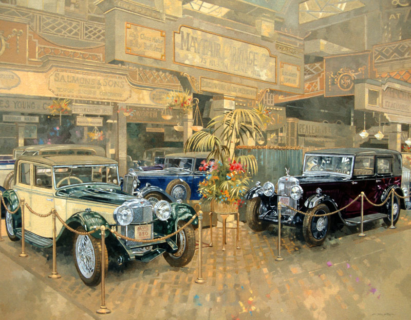 Olympia Motor Show in 1932 von Peter Miller