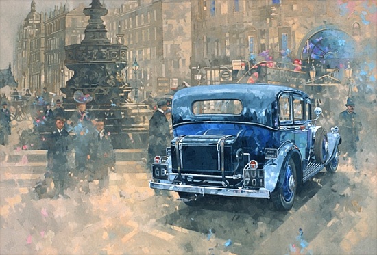 Phantom in Piccadilly (detail) von Peter Miller
