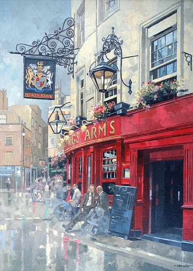 The Kings Arms, Shepherd Market, London von Peter Miller