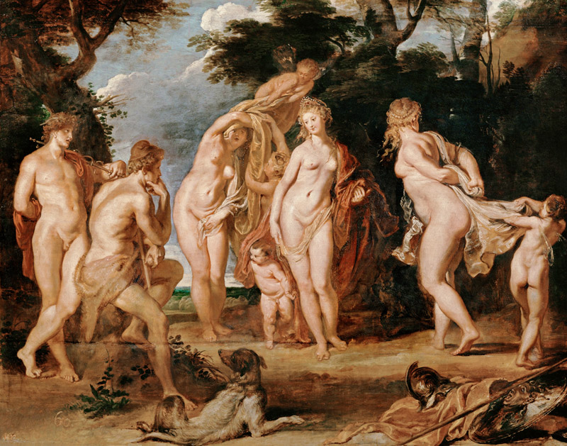 Das Urteil des Paris von Peter Paul Rubens