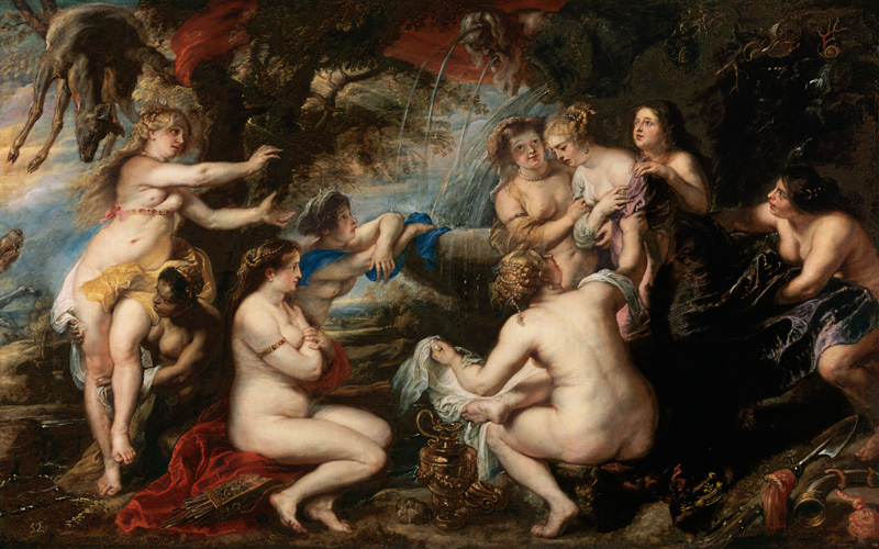 Diana und Kallisto. von Peter Paul Rubens