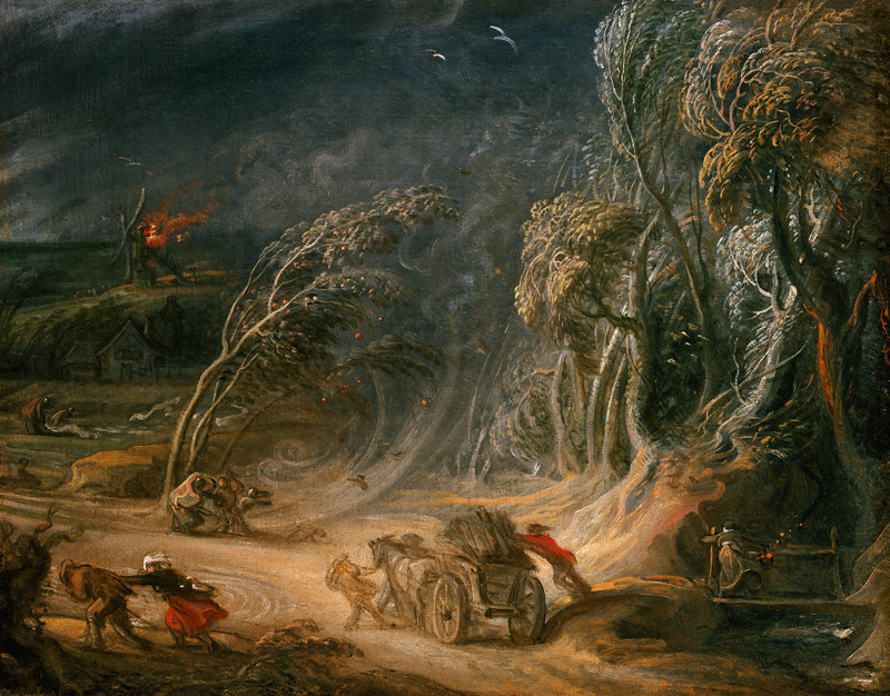 Landscape: A Storm von Peter Paul Rubens