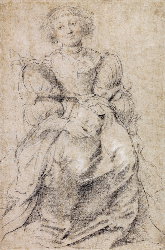 Porträt von Hélène Fourment von Peter Paul Rubens
