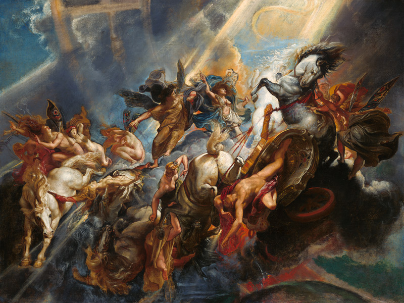 The Fall of Phaethon von Peter Paul Rubens