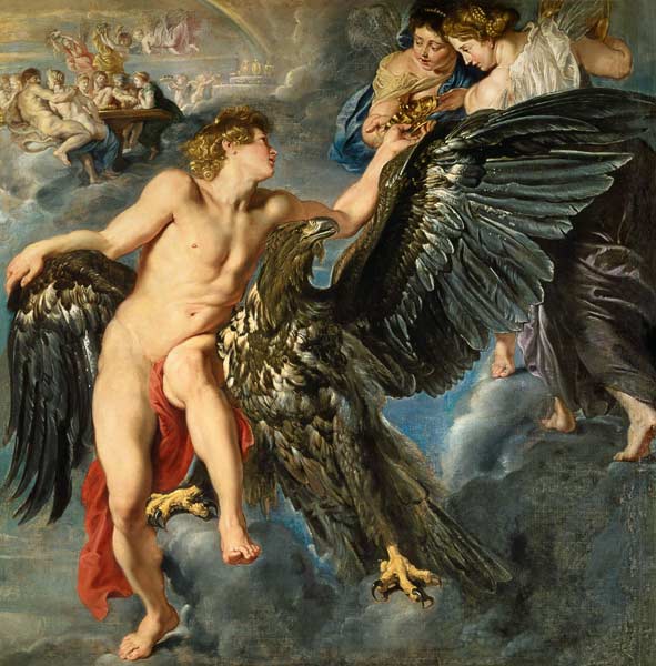 The Kidnapping of Ganymede von Peter Paul Rubens