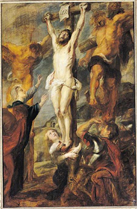 Christ Between the Two Thieves von Peter Paul Rubens