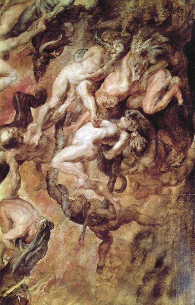 Descent into Hell / Rubens von Peter Paul Rubens