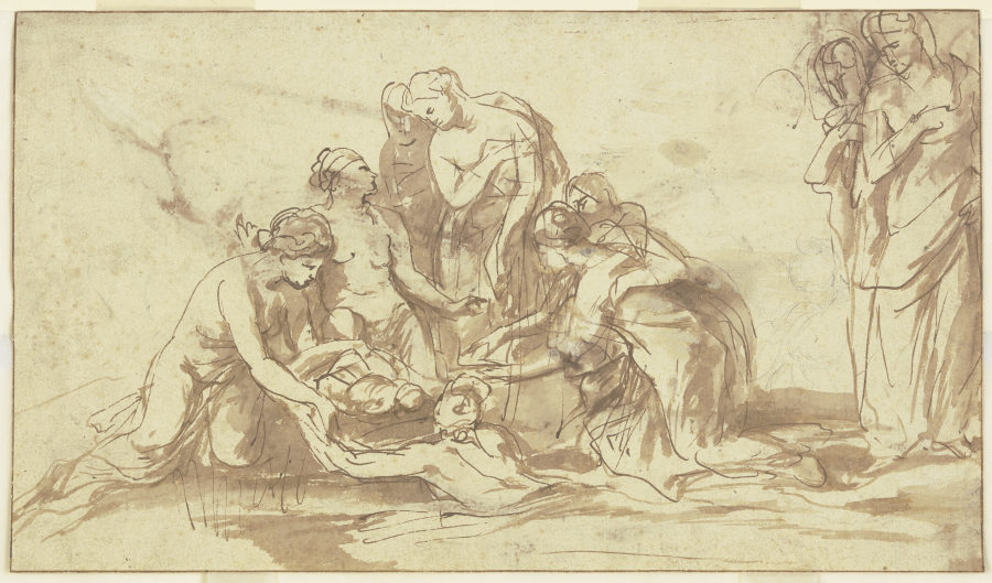 Die Auffindung des Moses von Peter Paul Rubens