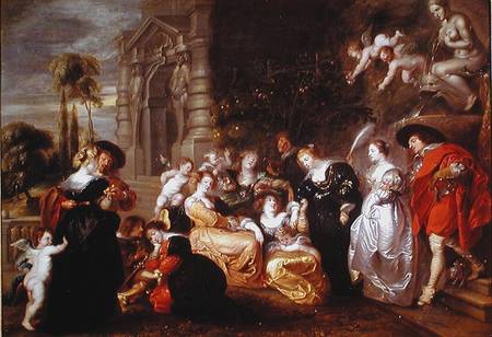 The Garden of Love von Peter Paul Rubens