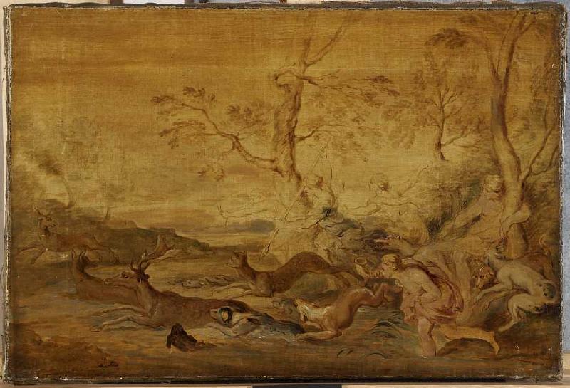 Jagd der Diana. von Peter Paul Rubens