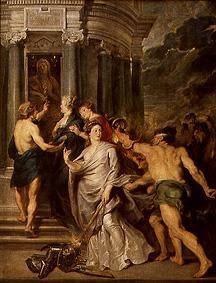 Medici-Zyklus: Der Friedensschluss von Angers, 16.08.1620 von Peter Paul Rubens