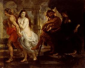 Orpheus führt Eurydike aus dem Hades. von Peter Paul Rubens