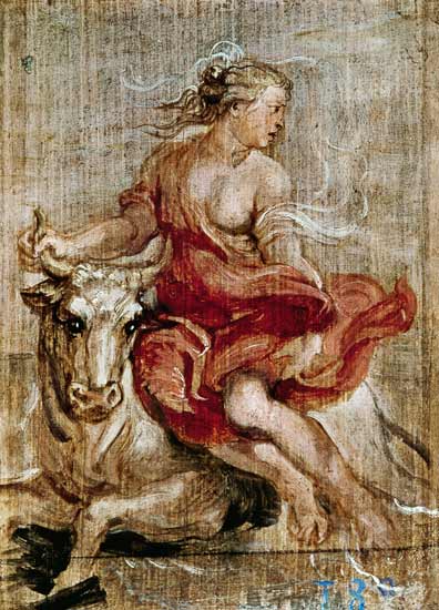 The Rape of Europa von Peter Paul Rubens