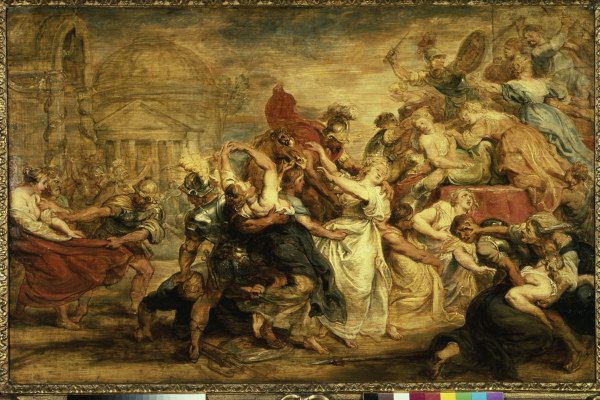 Rubens / Rape of the Sabine Women von Peter Paul Rubens