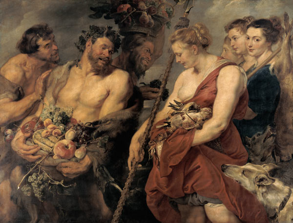 Dianas Heimkehr von der Jagd von Peter Paul Rubens