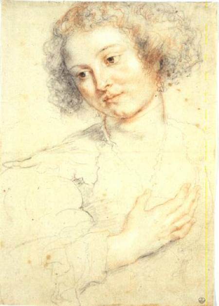Study of the Head of St. Apollonia von Peter Paul Rubens