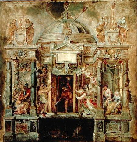 Temple of Janus von Peter Paul Rubens