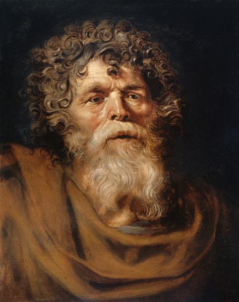 P.P.Rubens, Bärtiger alter Mann