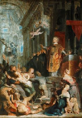 Die Wunder des hl. Ignatius von Loyola.
