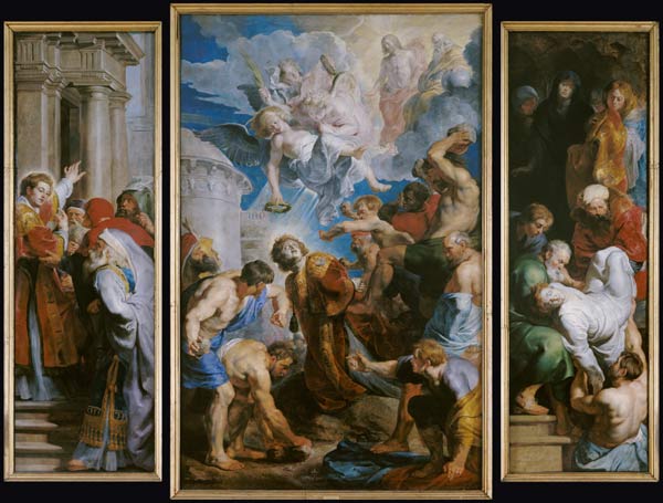 The Martyrdom of St. Stephen von Peter Paul Rubens