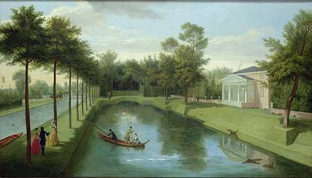 The Water Gardens of Chiswick House von Peter Rysbrack