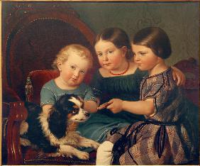 Die Kinder Eugen de Weerths 1850