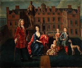 The North Family at Glemham 1715-16  c