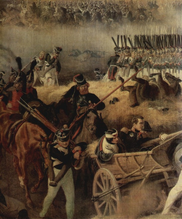 Die Schlacht von Borodino am 26. August 1812 (Detail) von Peter von Hess