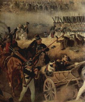 Die Schlacht von Borodino am 26. August 1812 (Detail) 1843