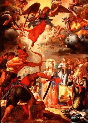 The Martyrdom of St. Ursula early 17th
